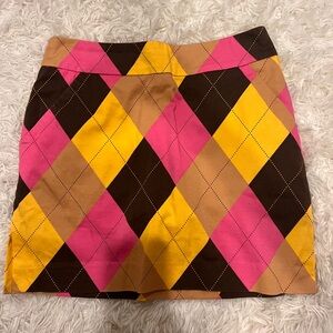 Loudmouth women’s golf skirt with shorts underneath. Size 2.